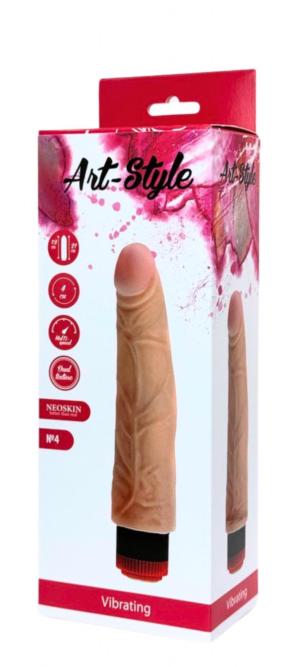 Фотография Вибратор ART-Style №4 18 см х 4 см