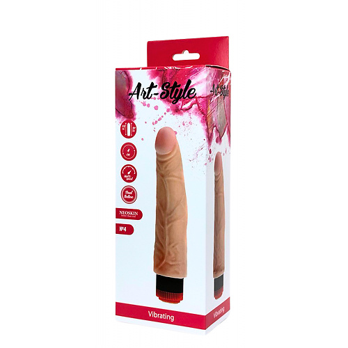 Вибратор ART-Style №4 18 см х 4 см