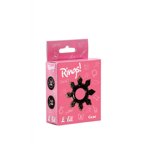 Эрекционное кольцо Rings Gear black