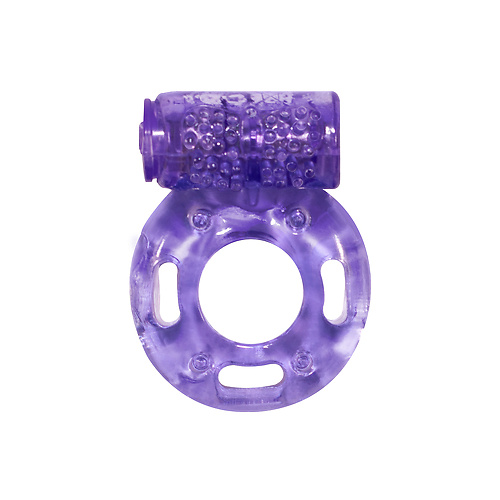 Эрекционное кольцо с вибрацией Rings Axle-pin purple