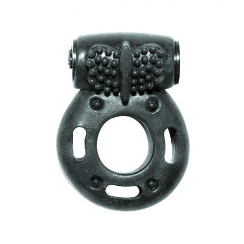 Эрекционное кольцо с вибрацией Rings Axle-pin black