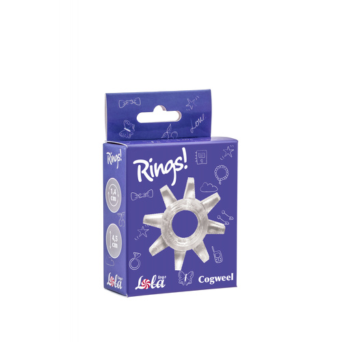 Эрекционное кольцо Rings Cogweel white