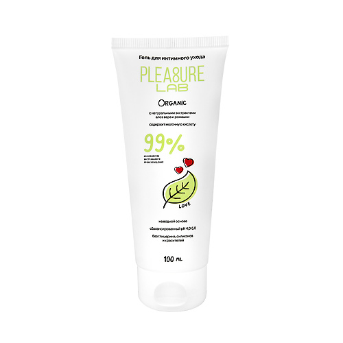 Гель для интимного ухода Pleasure Lab Organic 100 мл 