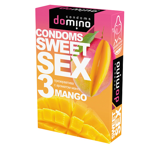Презервативы DOMINO SWEET SEX Mango