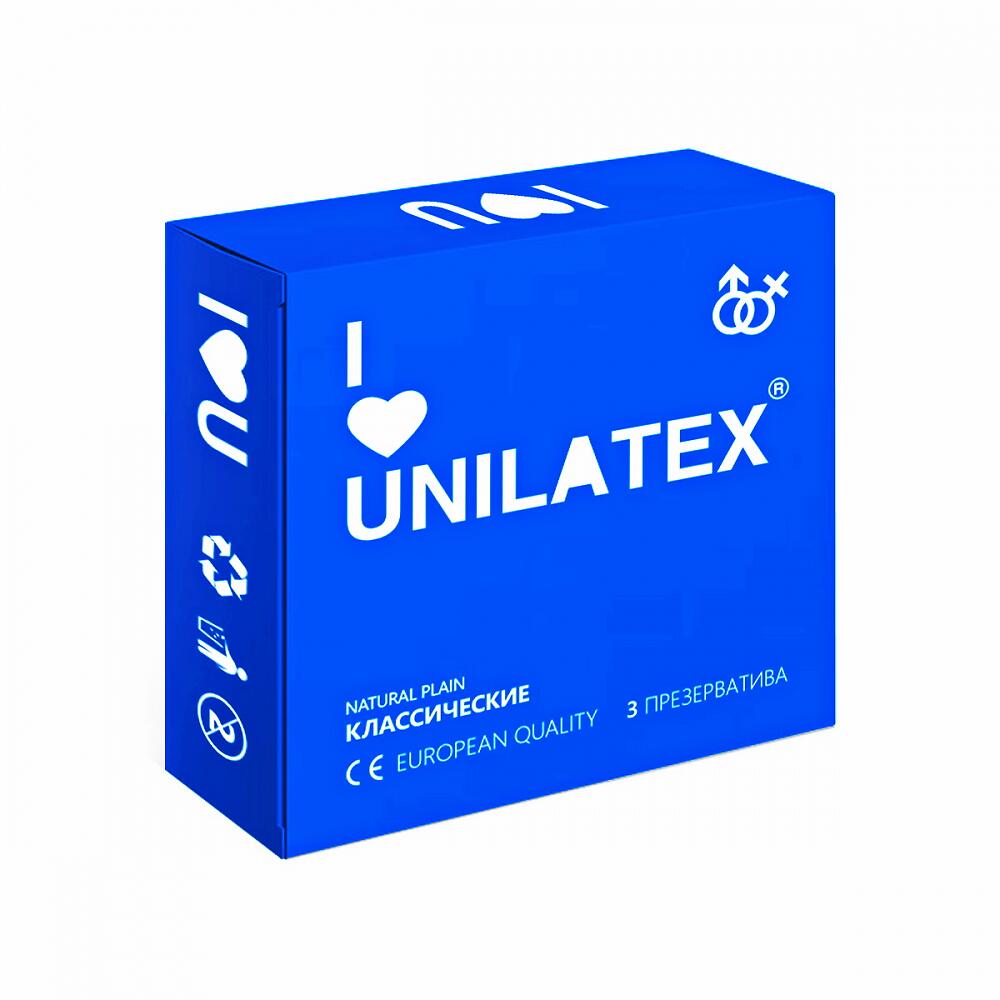 Фотография Презервативы Unilatex Natural Plain 3 шт