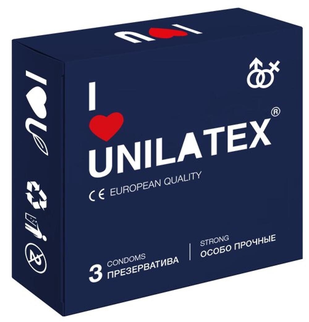 Фотография Презервативы Unilatex Extra Strong 3шт