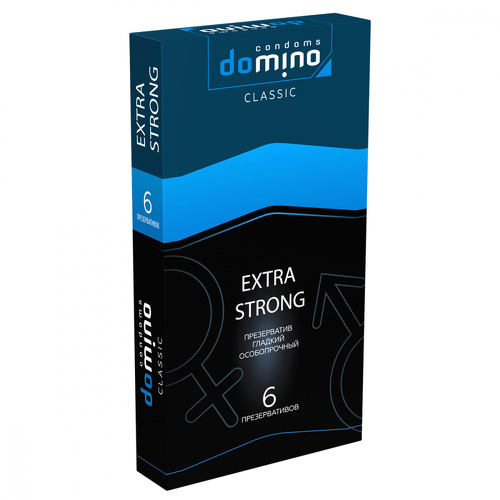 Презервативы DOMINO CLASSIC Extra Strong 6 шт