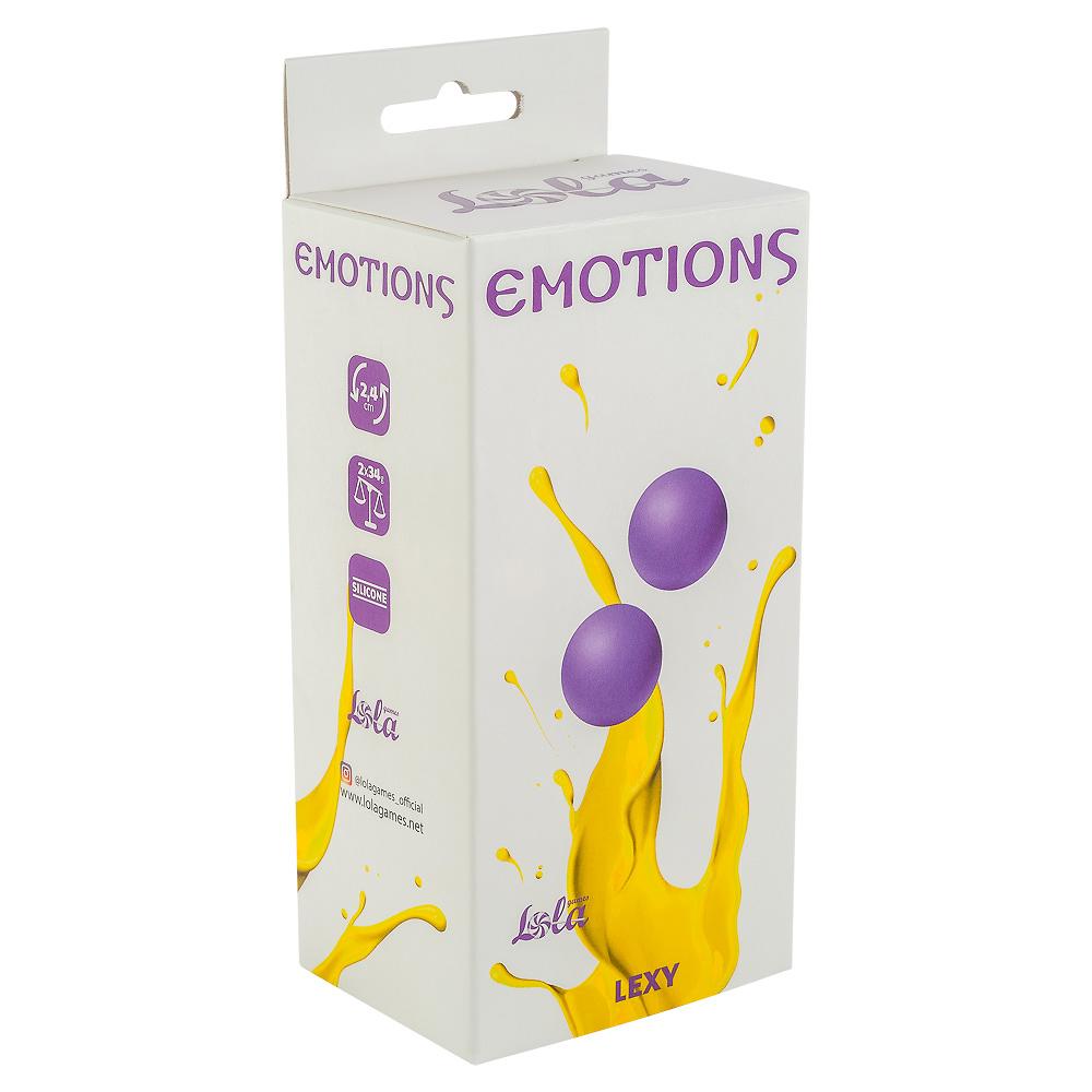 Фотография Вагинальные шарики без сцепки Emotions Lexy Small purple