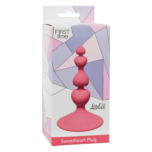 Анальная пробка Sweetheart Plug Pink