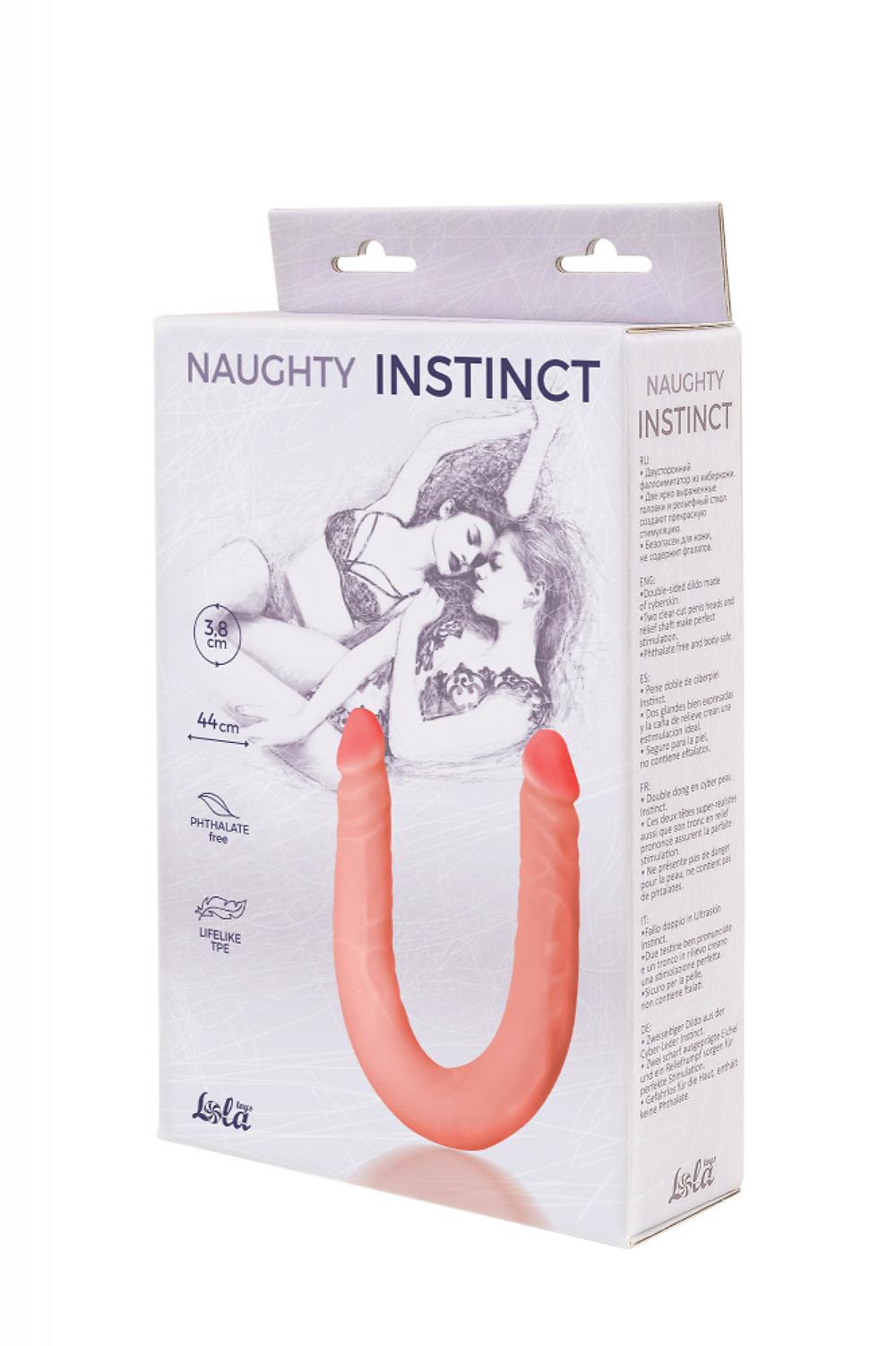 Фотография Двусторонний фаллоимитатор Naughty Instinct