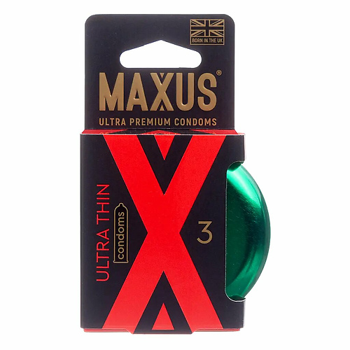 Презервативы Ультратонкие MAXUS Sensitive №3 ж к