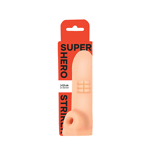 Фаллоудлинитель Super Hero Striker Beige 
