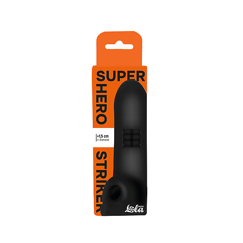 Фаллоудлинитель Super Hero Striker Black 