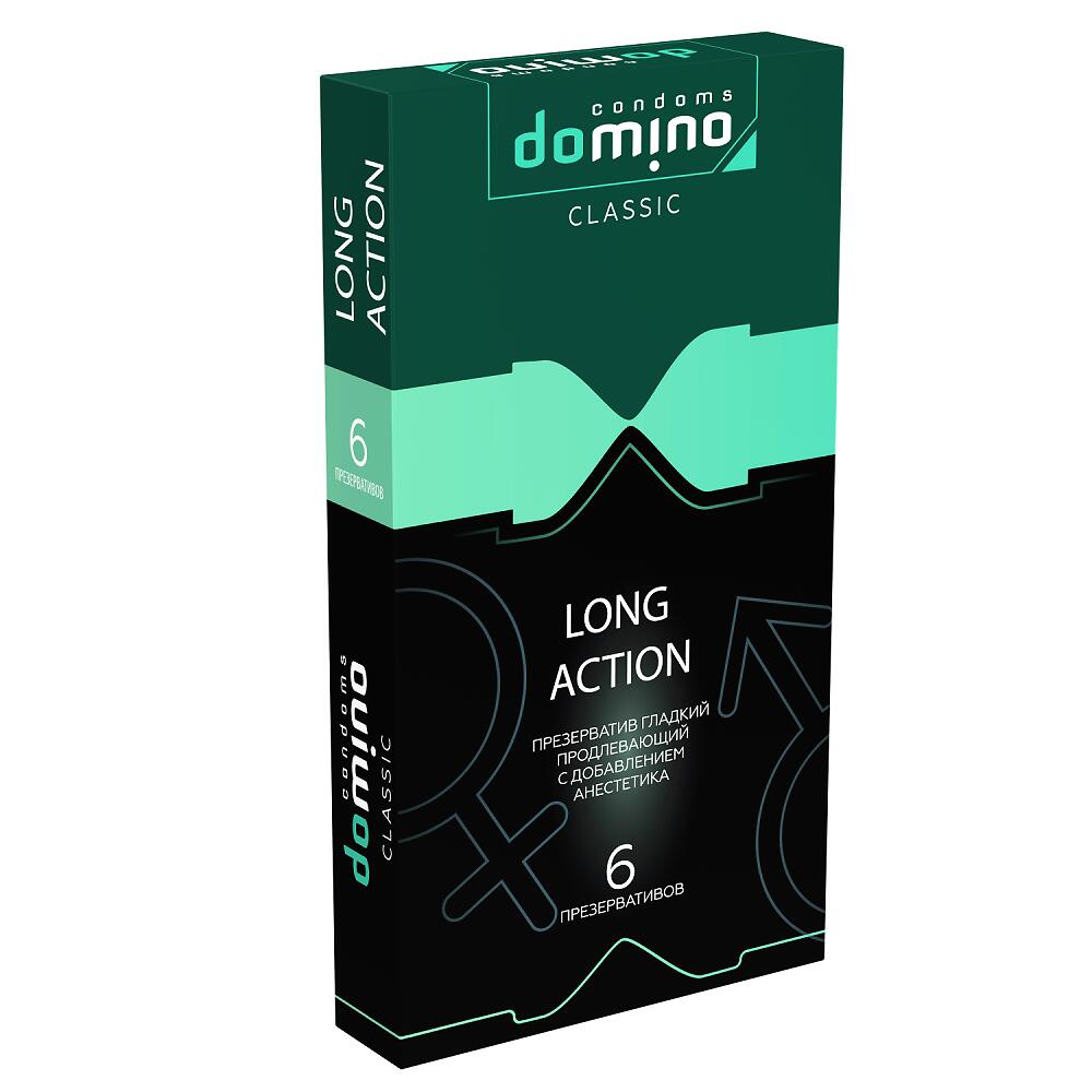 Фотография Презервативы DOMINO CLASSIC Long action 6 шт