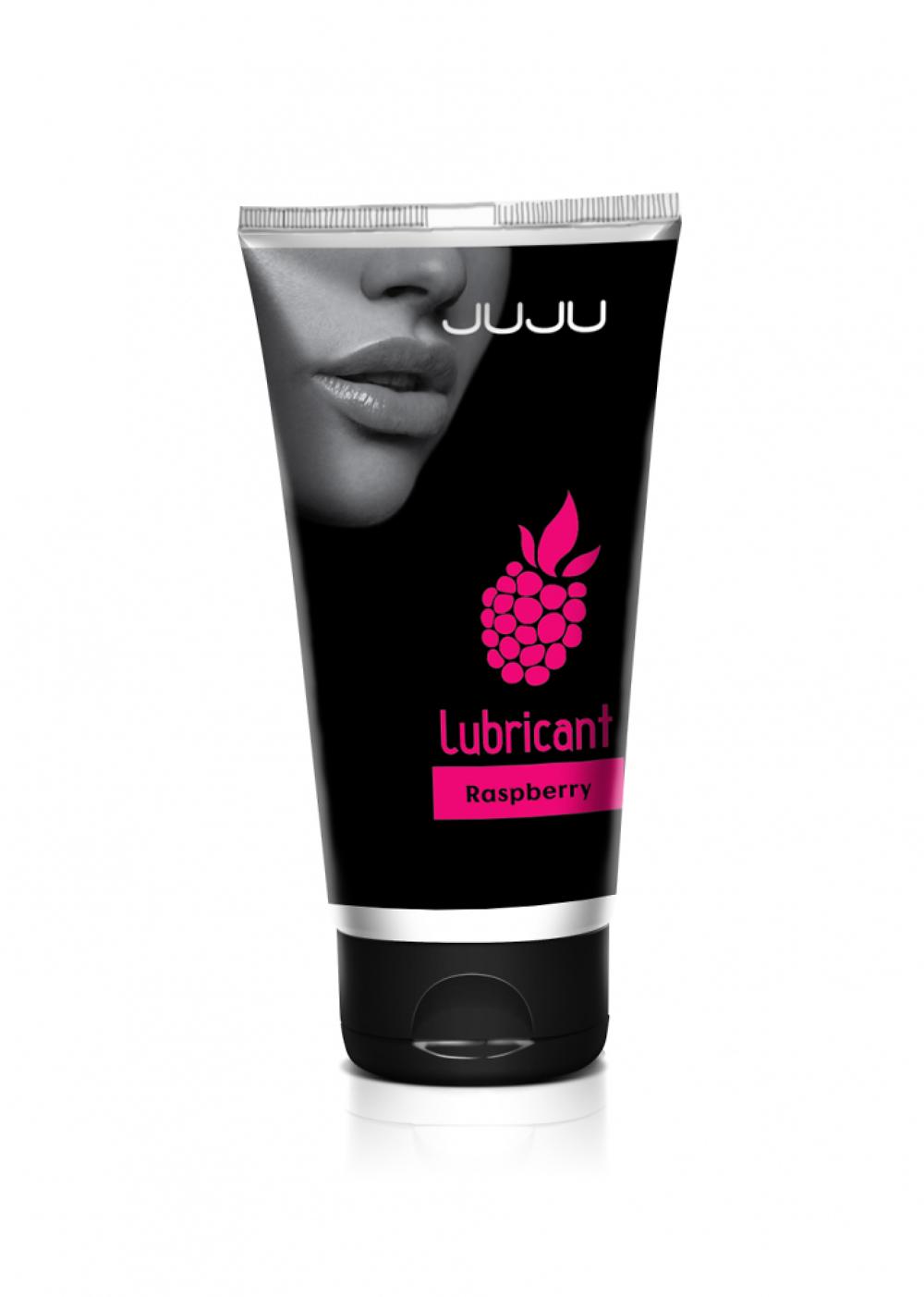 Фотография Съедобный лубрикант JUJU со вкусом малины 50ml (смазка)
