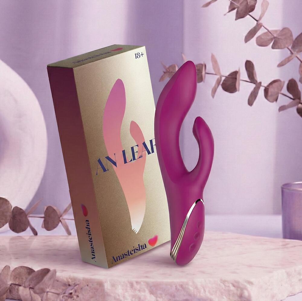 Фотография Вибратор кролик AN Leaf с функцией манящего движения