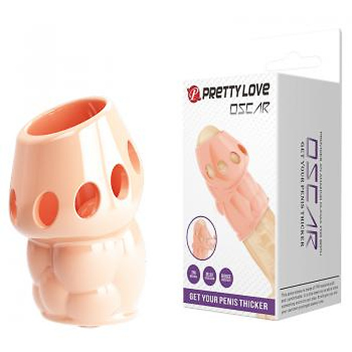 Рельефная насадка с открытой головкой Pretty Love Oscar