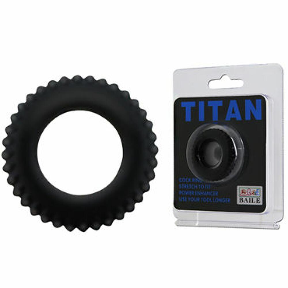 Фотография Baile Titan Cock Ring, черное