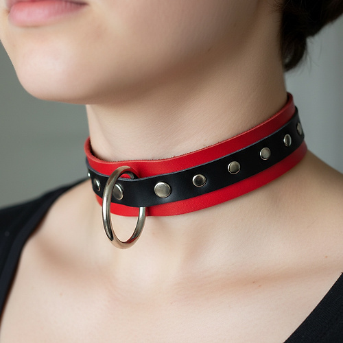 Ошейник из натуральной кожи