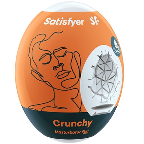 Мастурбатор Satisfyer Masturbator Egg Crunchy