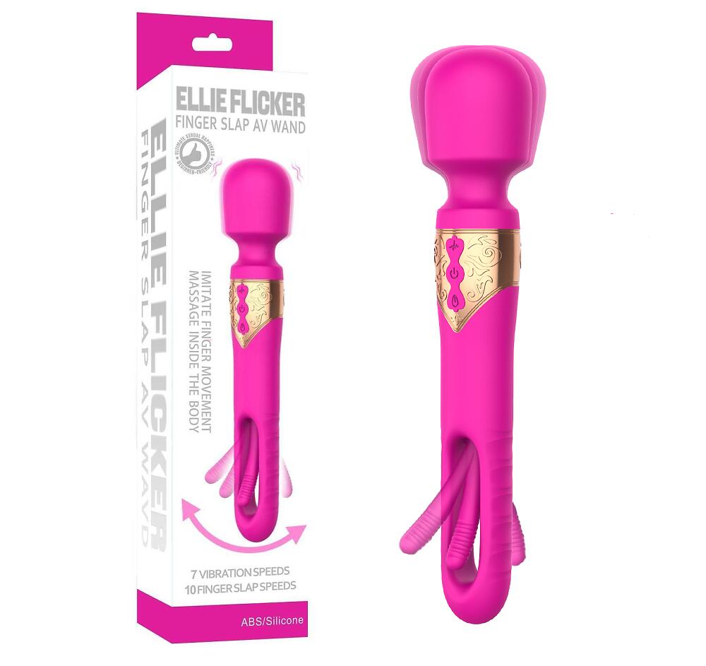 Фотография Вибратор-Вонд с функцией фингеринга 2 в1